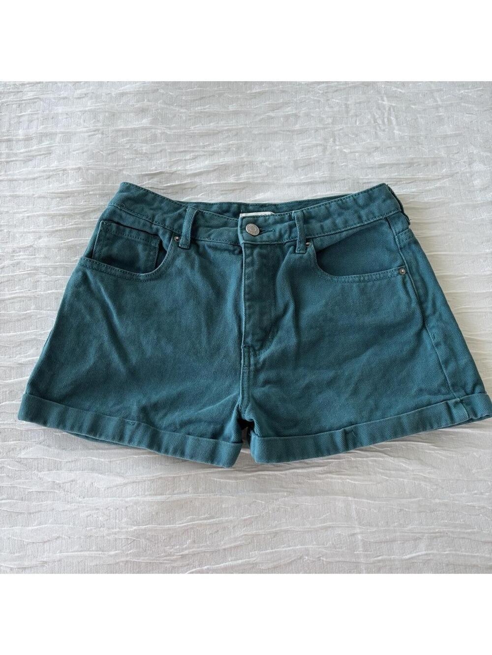 PacSun Women's Blue and Green Shorts